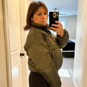 Cropped and cozy puffer